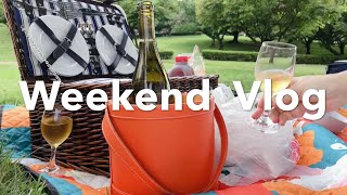 SUB【Weekend Vlog】Breakfast/ Cherish the Moments with Kids/ Picnic with family | Amily's Vlog.11