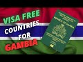 ✅2024 VisaFree Countries For Gambian Passport Holders✅