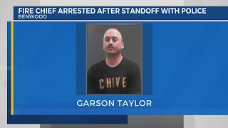 West Virginia fire chief arrested after standoff with police