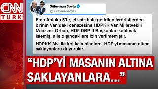 Bakan Soylu: Terörist cenazesine katılmak isteyen HDP'li vekile izin verilmedi"