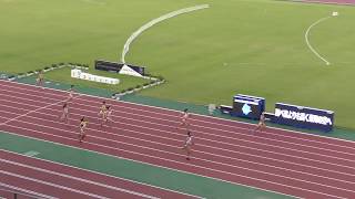 H30　三重インターハイ　女子4x100mR　予選8組