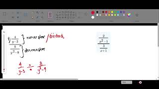 Simplifying Complex Rational Algebraic Expressions by writing it as a DIVISION