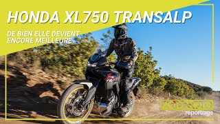 Honda XL750 Transalp 2025 - Comment Honda a pu la rendre ENCORE MEILLEURE ?