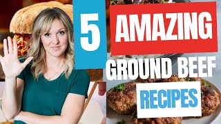 5 of the BEST Ground Beef recipes! | Easy Winner Dinners