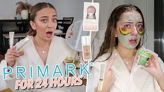 ONLY Using PRIMARK BEAUTY for 24 HOURS!!