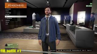 GTA 5 how to create FIB outfits online