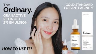 GOLD STANDARD FOR ANTI-AGING I THE ORDINARY GRANACTIVE RETINOID 2% EMULSION APPLICATION and REVIEW