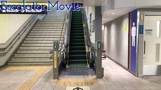 【EXシリーズ】JR小松駅番２乗り場と３番乗り場ホームの日立エスカレーター