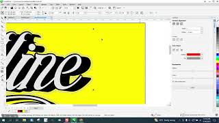 Corel Draw Tips & Tricks Outline around this font and how to do it