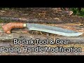 Bodark Tool & Gear Parang Handle Modification