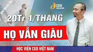 Tại sao lương có 20 TRIỆU/THÁNG họ lại GIÀU được nhỉ? | Ngô Minh Tuấn