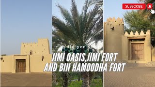 Jimi fort and jimi oasisحصن ,بن حمودة حصن| جيمي وواحة جيمي |Bin Hamoodha fort | Alain |Abu Dhabi