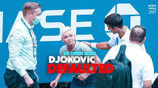 Novak Djokovic is Defaulted at the US Open! | Clip & Reaction