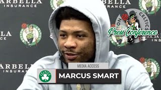Marcus Smart Returns, Told Teammates He Loves and Appreciates Them | Celtics vs Wizards