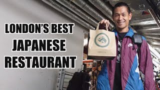 We ate at London's BEST JAPANESE restaurant