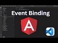 #08 Angular Event Binding Tutorial | How (click) Works