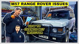 M57 Range Rover Classic Issues - How To Change an M57 Injector! | Misfits Garage UK