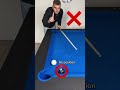 Pool lesson: you are playing this shot completely wrong! ❌ STOP! ❌ #billiards #8ball