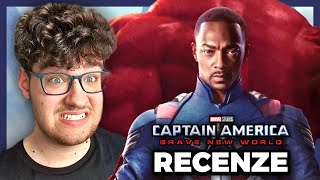 Nový Kapitán Amerika.. ZKLAMAL! | Captain America: Brave New World | RECENZE | Daniel Füll