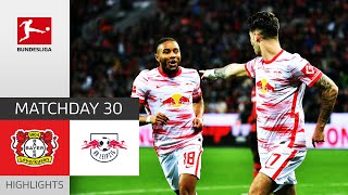 Bayer 04 Leverkusen - RB Leipzig 0-1 | Highlights | Matchday 30 – Bundesliga 2021/22