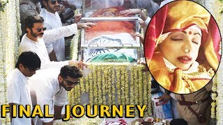 விடை பெற்ற மயிலு | ஸ்ரீதேவி இறுதி பயணம் | Final Journey Of SRIDEVI | INDIAN LEGENDARY ACTRESS |