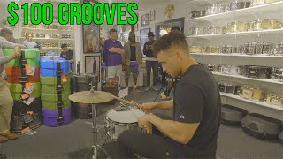 Can you play this GROOVE for $100? (at a drum shop)