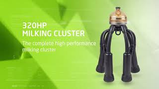 The lightweight 320HP Milking Cluster | Waikato Milking Systems