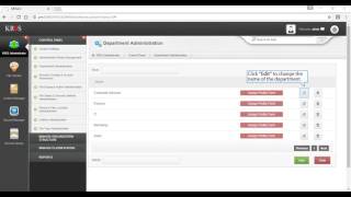 Admin Management: Department Administration using KRIS Record and Document Management System
