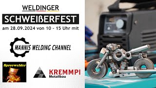 Einladung zum Schweißerfest in Germendorf mit @ManfredWelding \u0026@Spreewelder | Geschenke im Shop