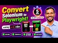 How to Convert Selenium Java to Playwright JavaScript using n8n | N8N Full Course