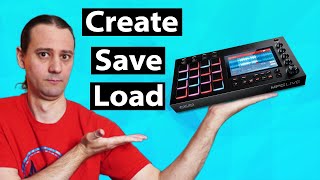 MPC Live - Loading Samples To Create, Save, and Load Drum Kits