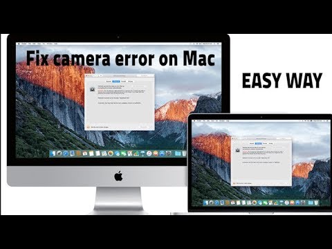 MAC – How to fix webcam ''not connected problem'' EASY WAY / Mac cámara no conectada arreglar