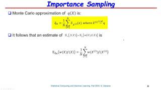 Lecture 29 - Importance Sampling