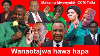 Wanaotajwa Kuwa Makamu Mwenyekiti CCM Taifa hawa hapa