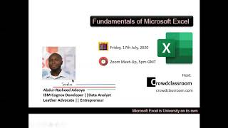 Exploring Microsoft Excel (Fundamental)