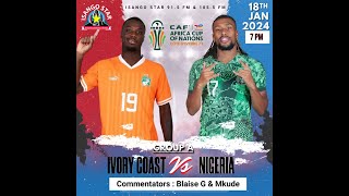 🔴LIVE #AFCON2023 #IVORYCOAST 0 - 1 #NIGERIA  #ISANGOSTAR