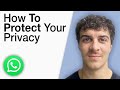 How To Protect Your Whatsapp Web Privacy With Privacy Extension [2025 Full Guide]