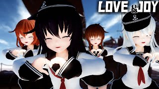 【MMD艦これ】第六駆逐隊でLOVE \u0026 JOY　ミニスカVer　歌詞つき