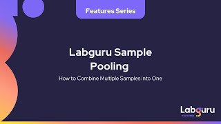 Sample pooling Made Easy