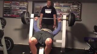 50 year old Bench Presses 400lbs