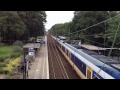 treinen op station bussum zuid