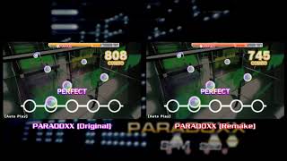 【デレステ創作譜面：比較】 PARADOXX