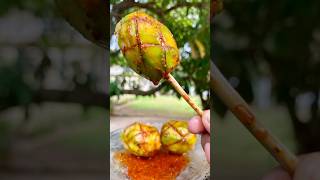 Childhood memories 😍 | Spicy Ambarella (june plum )pickle 🥵🌶🤤 #shorts #pickle