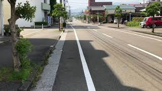 日向市駅からベルフォート日向駐車場までの道のり