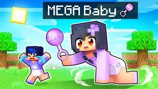 Becoming MEGA Baby in Minecraft BABY Simulator!
