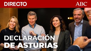 🔴DIRECTO | Feijóo PRESENTA el plan de VIVIENDA sellado con los BARONES territoriales en ASTURIAS