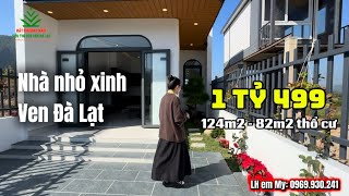 Own a house near Da Lat for only 1.499 billion VND | 124m2 - 82m2 land area