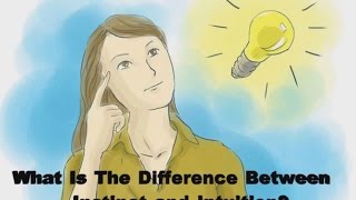 What Is The Difference Between Instinct and Intuition?
