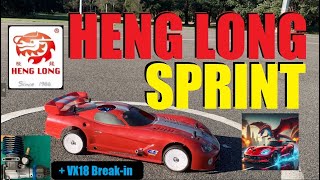 2008 HL Heng Long Sprint + Vertex VX18 (18CXP) engine break in