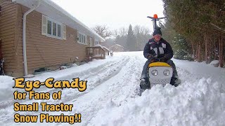 Bigger Snowfall Happened - Will the Little 8hp 1972 MTD Handle it?